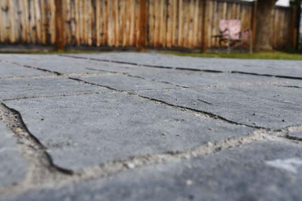 Sunken Patio Repair in Littleton